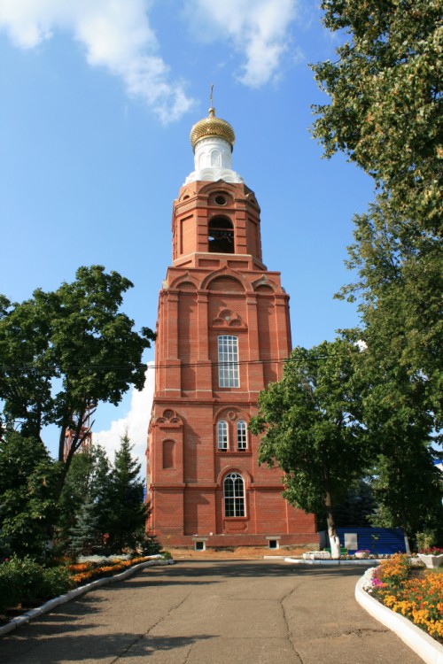 Пайгарма. Пайгармский Параскево-Вознесенский женский монастырь. Колокольня с часовней Николая Чудотворца. фасады