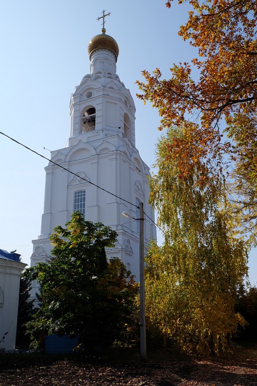 Пайгарма. Пайгармский Параскево-Вознесенский женский монастырь. Колокольня с часовней Николая Чудотворца. фасады