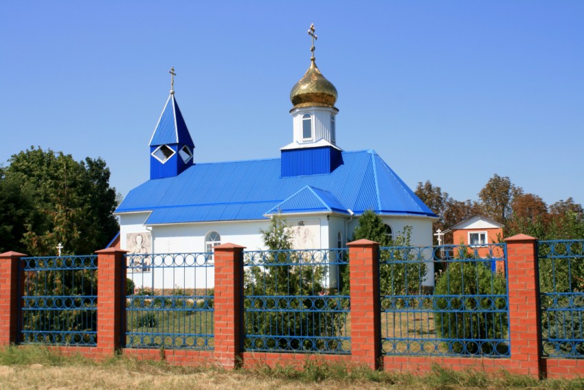Церковь Саввы Освященного, Кореновск (Кореновский район, Краснодарский край). общий вид в ландшафте
