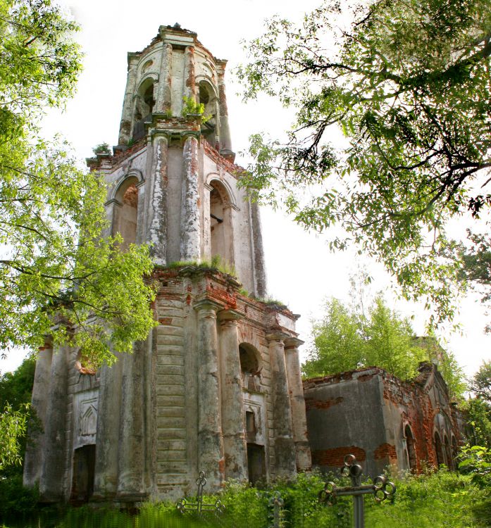Церковь Рождества Христова, Рычманово, урочище (Краснохолмский район, Тверская область). фасады