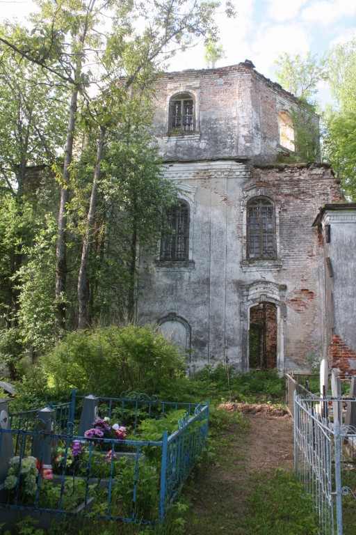Церковь Рождества Христова, Рычманово, урочище (Краснохолмский район, Тверская область). фасады