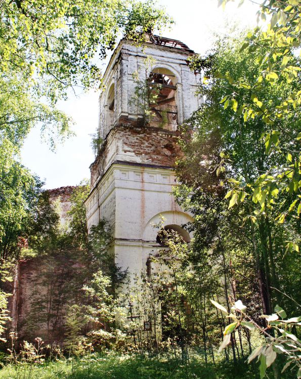 Церковь Митрофана Воронежского, Дубровка, урочище (Сандовский район, Тверская область). фасады