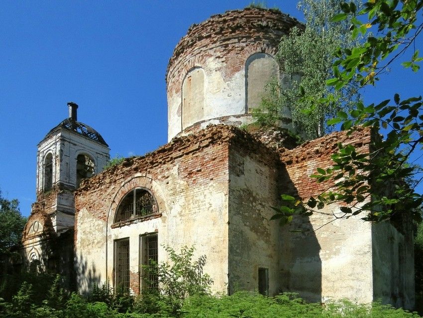 Дубровка, урочище. Церковь Митрофана Воронежского. фасады