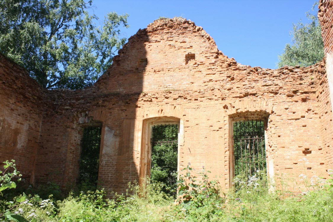 Дубровка, урочище. Церковь Митрофана Воронежского. фасады