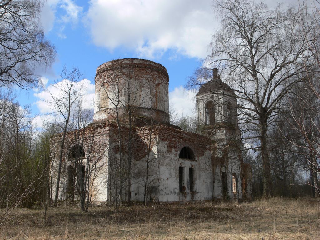 Церковь Митрофана Воронежского, Дубровка, урочище (Сандовский район, Тверская область). фасады