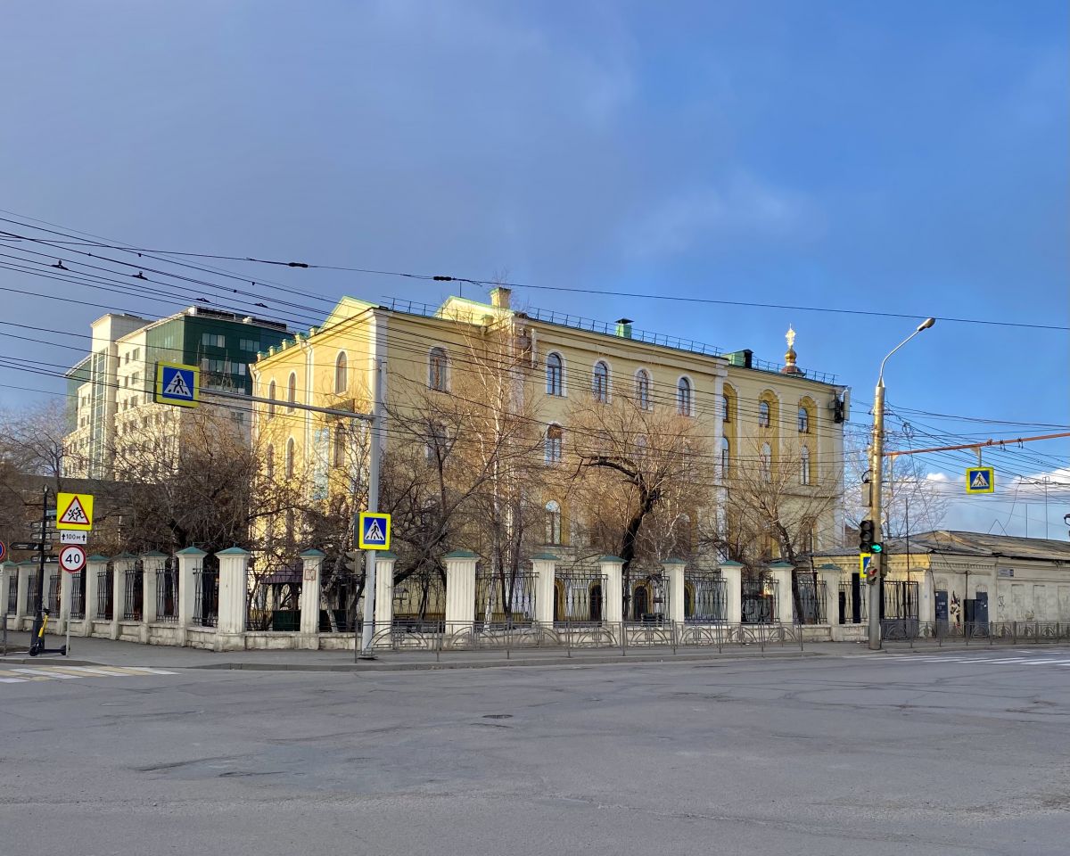Церковь Владимирской иконы Божией Матери, Иркутск (Иркутск, город, Иркутская область). общий вид в ландшафте, Вид с юга