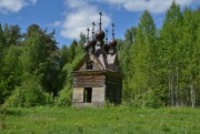 Часовня Рождества Иоанна Предтечи и Веры, Надежды, Любови и матери их Софии, Вид с юго-востока<br>, Плосково, урочище, Чухломский район, Костромская область