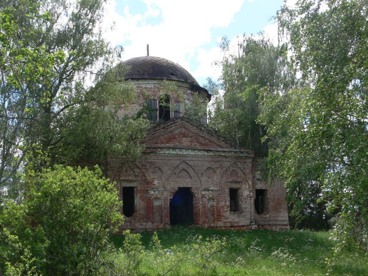 Церковь Воскресения Христова, Валуево, урочище (Чухломский район, Костромская область). фасады