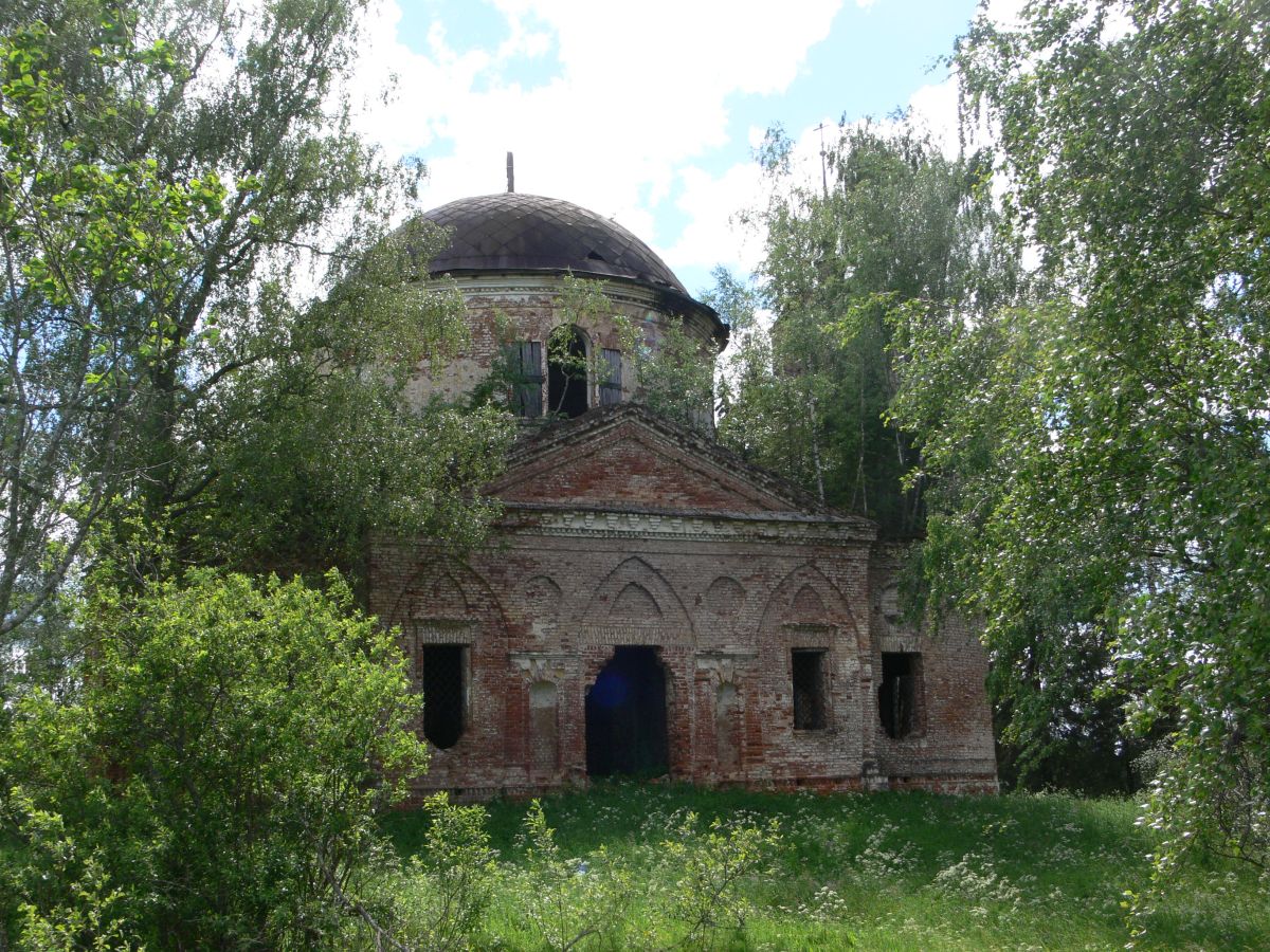 Валуево, урочище. Церковь Воскресения Христова. фасады