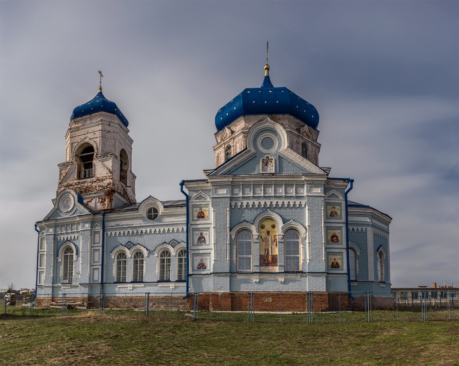 Церковь Казанской иконы Божией Матери, Калиновка (Красноярский район, Самарская область). фасады