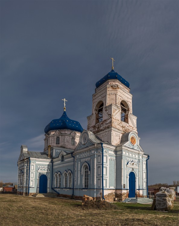 Калиновка. Церковь Казанской иконы Божией Матери. фасады