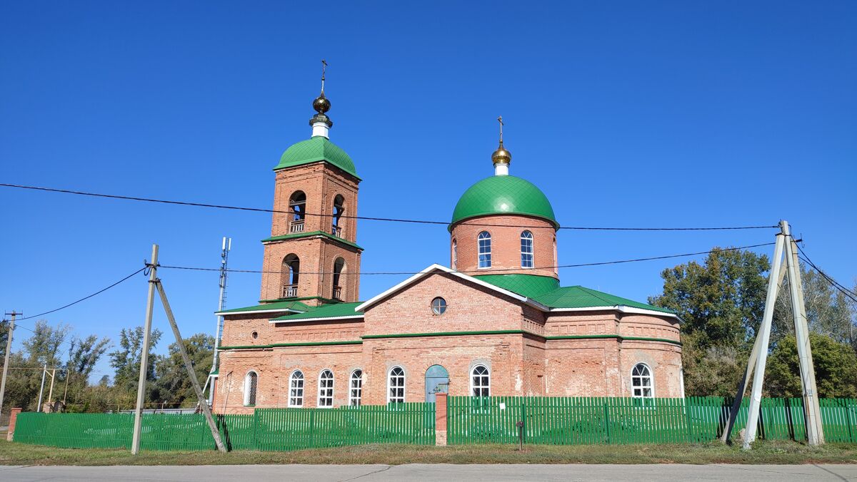 Церковь Космы и Дамиана, Съезжее (Богатовский район, Самарская область). фасады