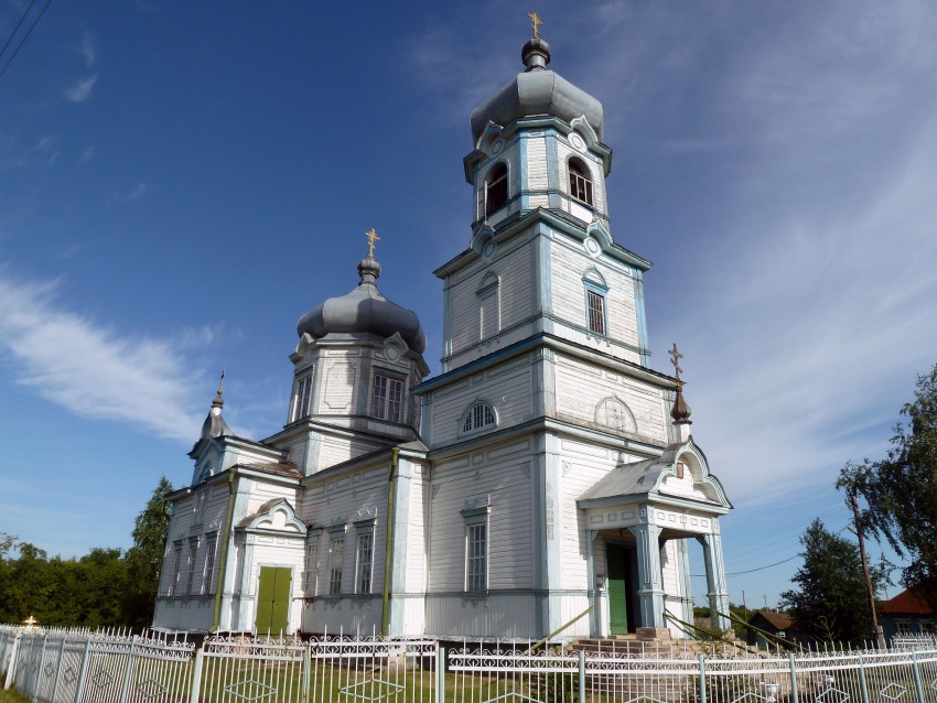 Заплавное. Церковь Казанской иконы Божией Матери. фасады