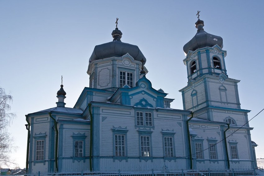 Церковь Казанской иконы Божией Матери, Заплавное (Борский район, Самарская область). фасады
