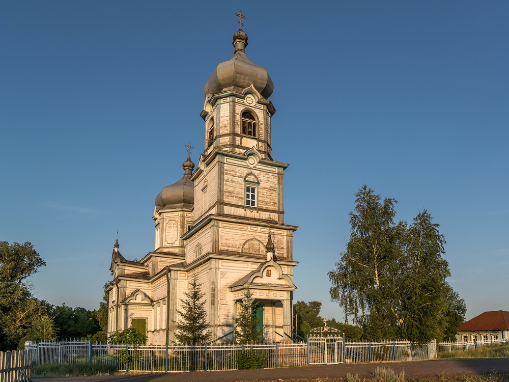 Заплавное. Церковь Казанской иконы Божией Матери. фасады