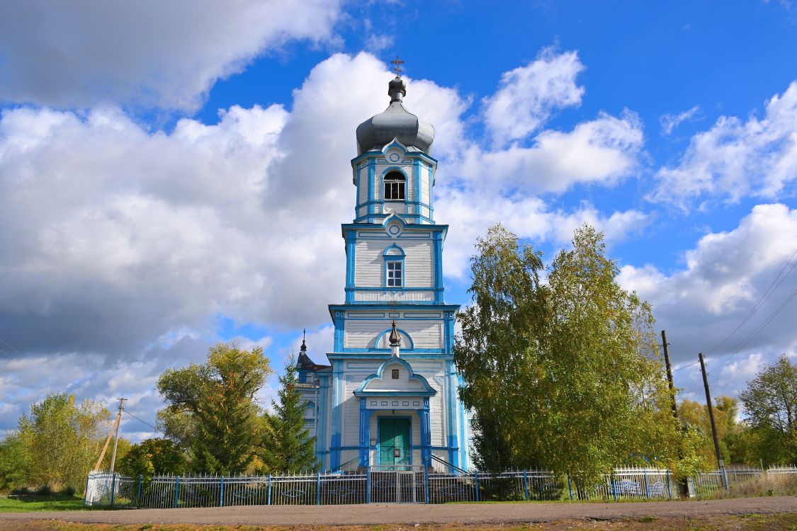 Церковь Казанской иконы Божией Матери, Заплавное (Борский район, Самарская область). фасады