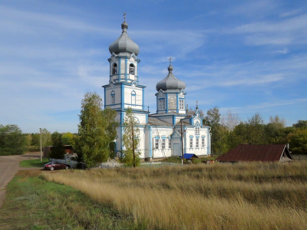 Церковь Казанской иконы Божией Матери, Заплавное (Борский район, Самарская область). фасады