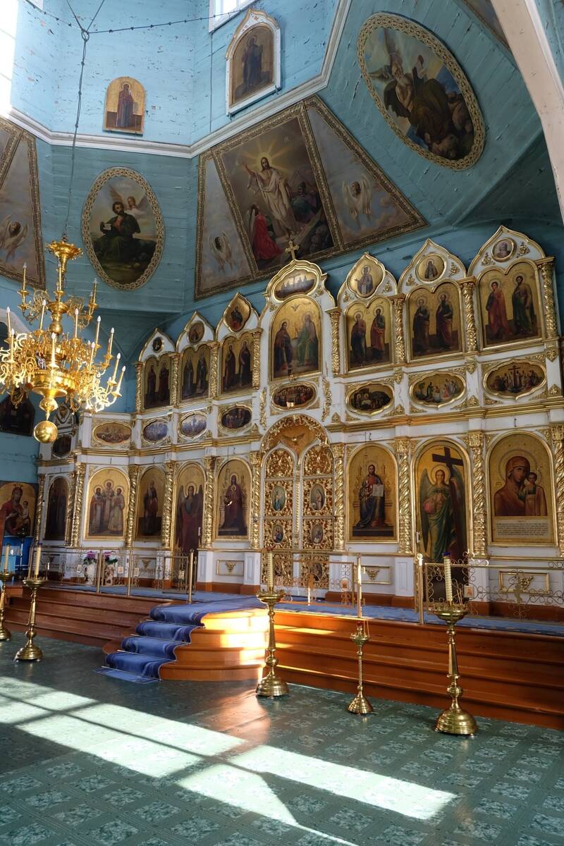 Церковь Казанской иконы Божией Матери, Заплавное (Борский район, Самарская область). интерьер и убранство