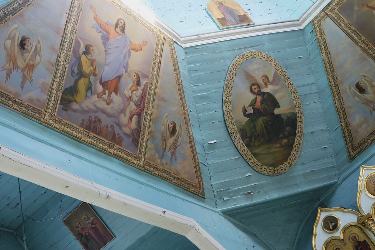 Церковь Казанской иконы Божией Матери, Заплавное (Борский район, Самарская область). интерьер и убранство