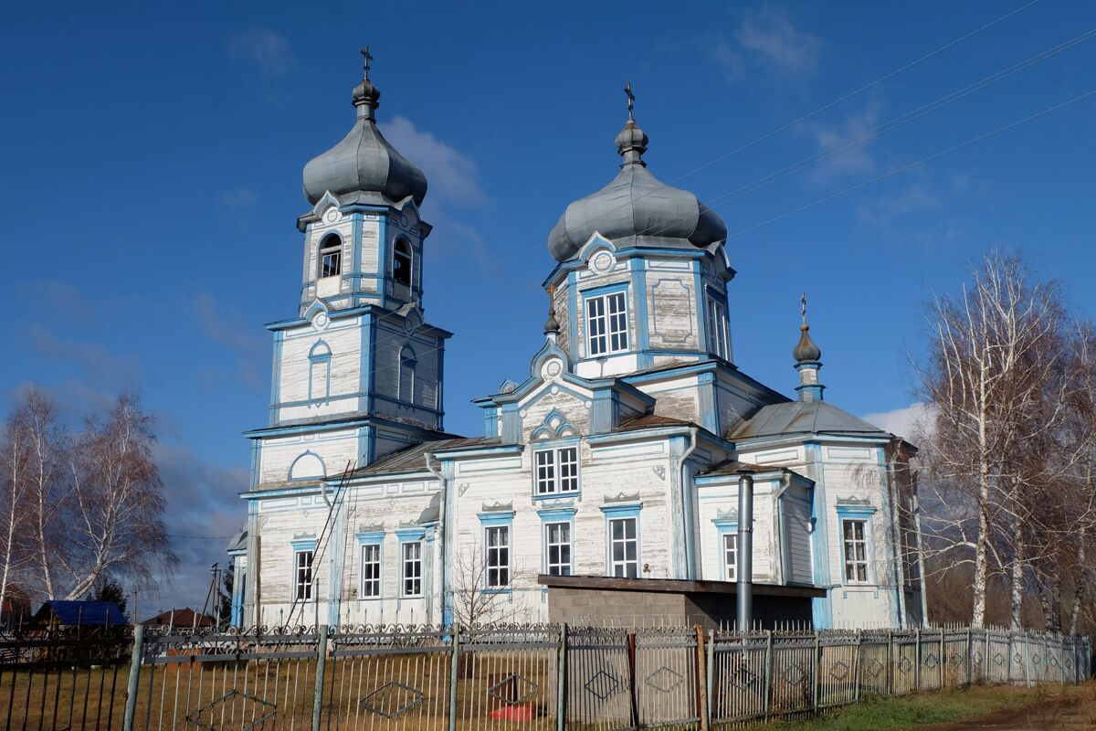 Церковь Казанской иконы Божией Матери, Заплавное (Борский район, Самарская область). фасады