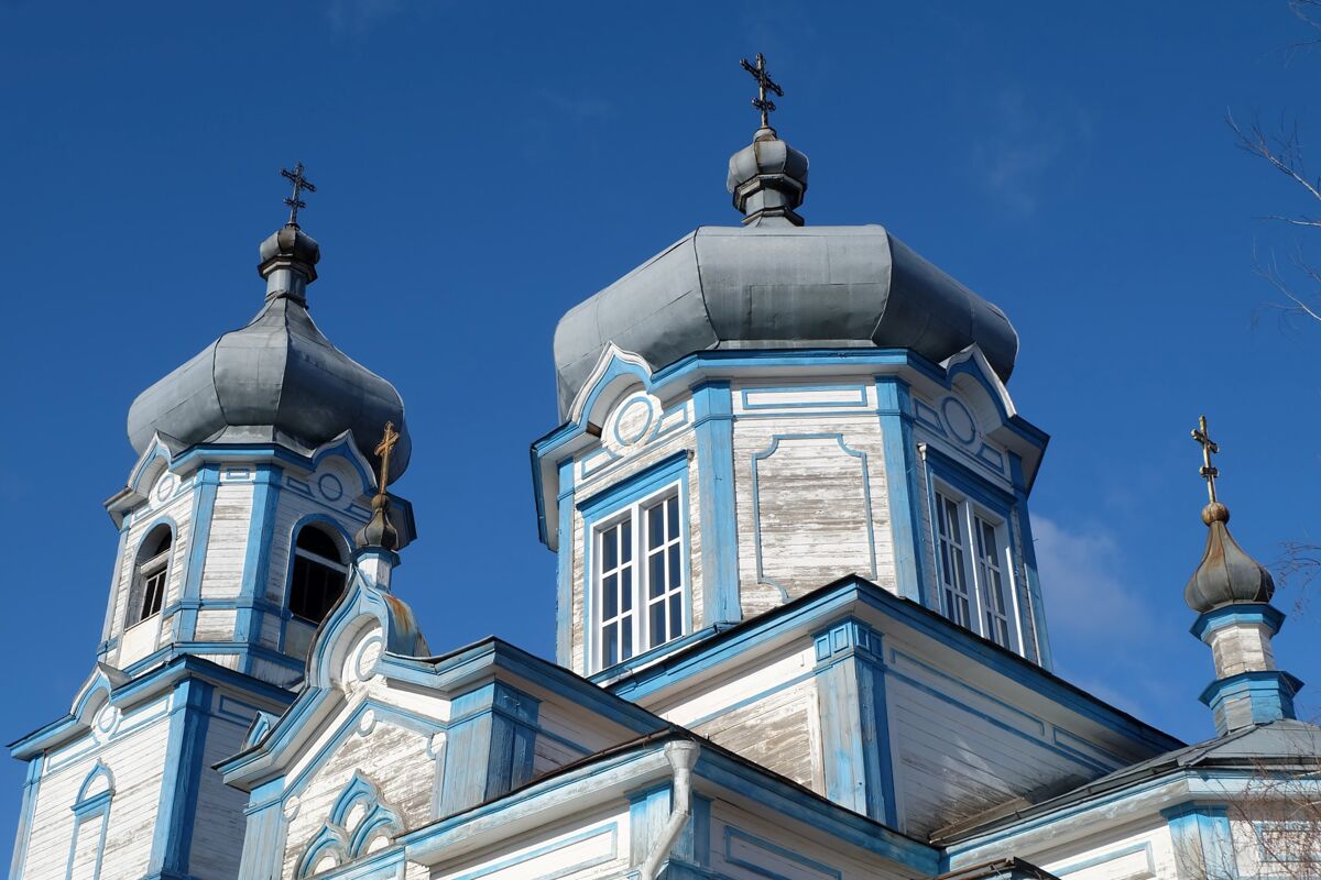Церковь Казанской иконы Божией Матери, Заплавное (Борский район, Самарская область). фасады
