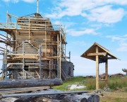 Церковь Николая Чудотворца, храм активно реставрируется<br>, Унежма, Онежский район, Архангельская область