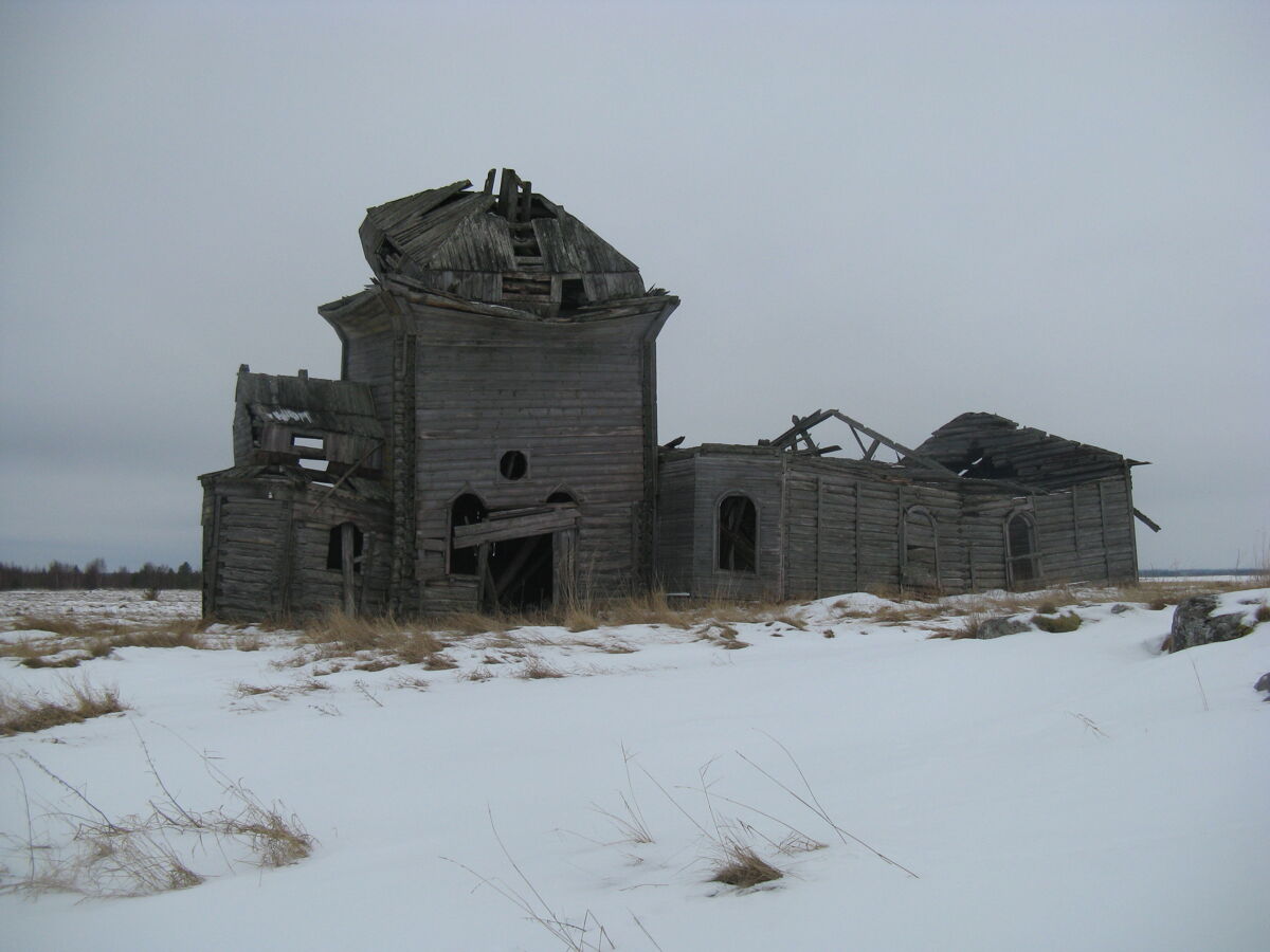Церковь Николая Чудотворца, Унежма (Онежский район, Архангельская область). фасады