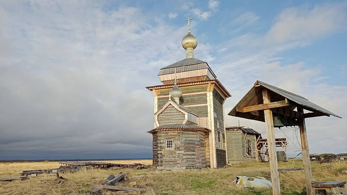 фасады. Церковь Николая Чудотворца, Унежма (Онежский район, Архангельская область)