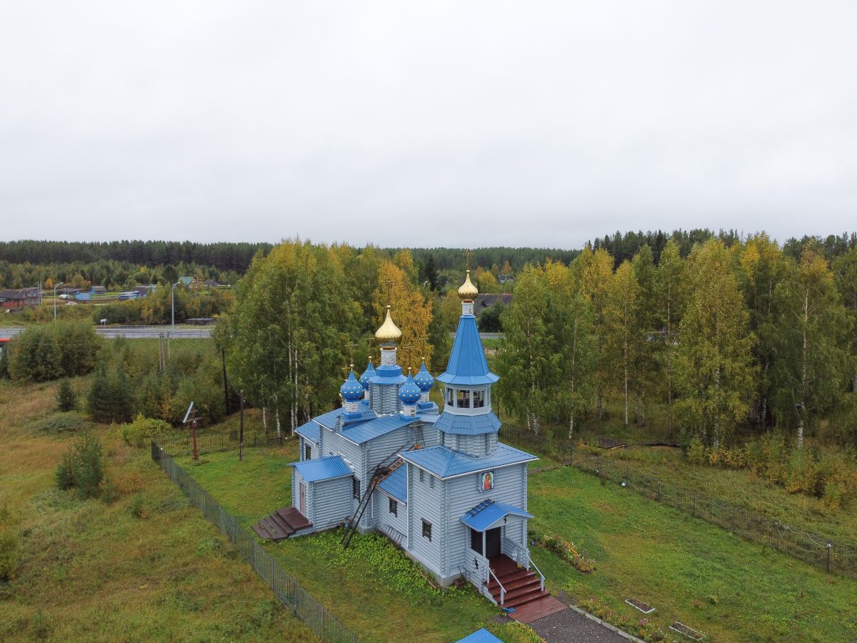 Церковь Иверской иконы Божией Матери, Самодед (Плесецкий район, Архангельская область). фасады