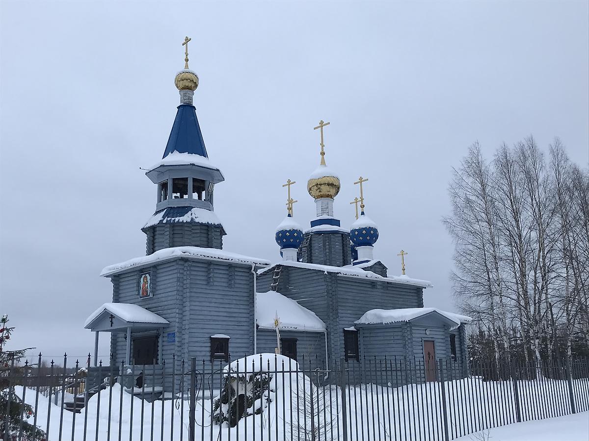 фасады. Церковь Иверской иконы Божией Матери, Самодед (Плесецкий район, Архангельская область)