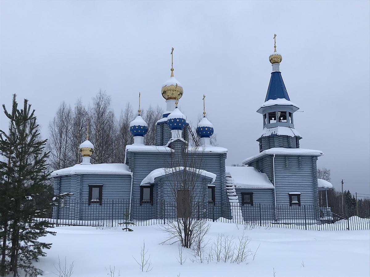 фасады. Церковь Иверской иконы Божией Матери, Самодед (Плесецкий район, Архангельская область)
