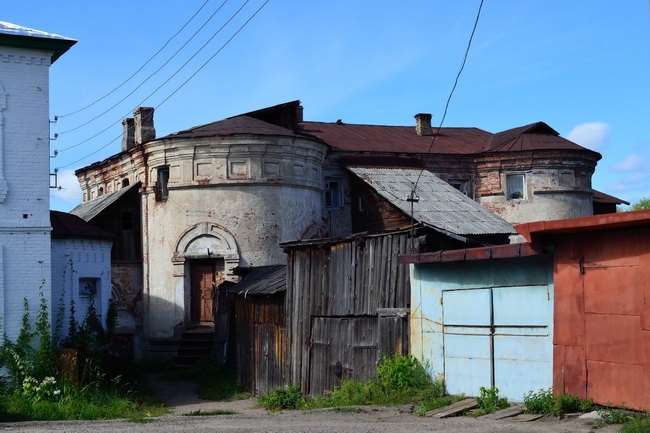 Галич. Николаевский Староторжский монастырь. Колокольня. фасады