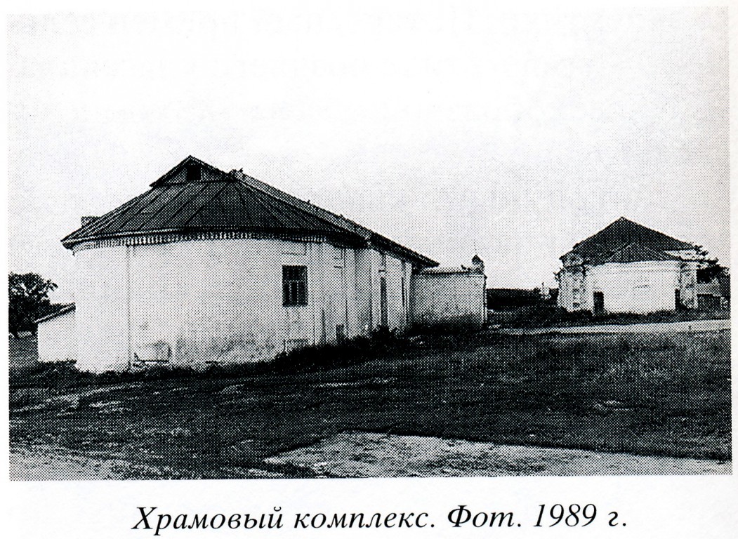 Храмовый комплекс. Церкви Введения во храм Пресвятой Богородицы и Казанской иконы Божией Матери, Ратницкое (Гаврилово-Посадский район, Ивановская область). архивная фотография, 