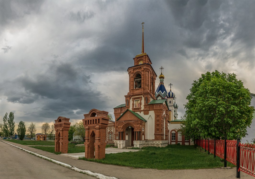 Красноармейское. Церковь Михаила Архангела. фасады