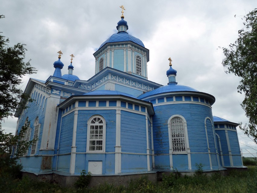 Церковь Покрова Пресвятой Богородицы, Волчанка (Красноармейский район, Самарская область). фасады