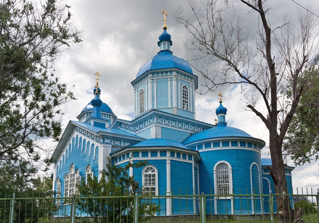 Церковь Покрова Пресвятой Богородицы, Волчанка (Красноармейский район, Самарская область). фасады
