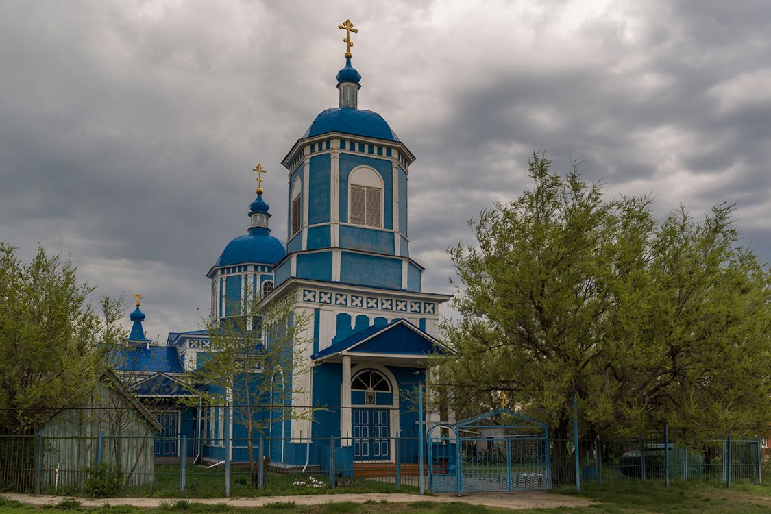 Церковь Покрова Пресвятой Богородицы, Волчанка (Красноармейский район, Самарская область). фасады