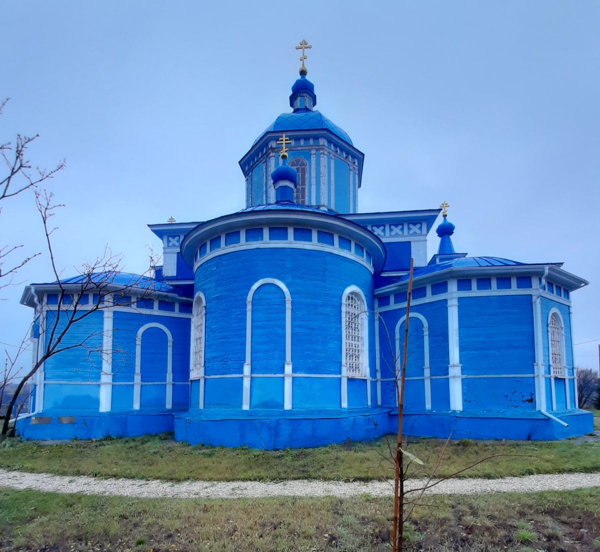 фасады. Церковь Покрова Пресвятой Богородицы, Волчанка (Красноармейский район, Самарская область)