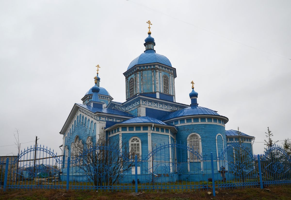 фасады. Церковь Покрова Пресвятой Богородицы, Волчанка (Красноармейский район, Самарская область)