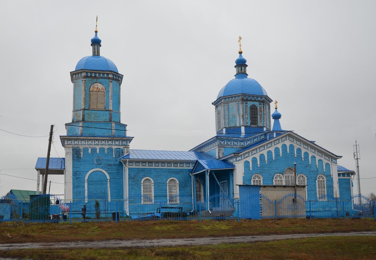 фасады. Церковь Покрова Пресвятой Богородицы, Волчанка (Красноармейский район, Самарская область)