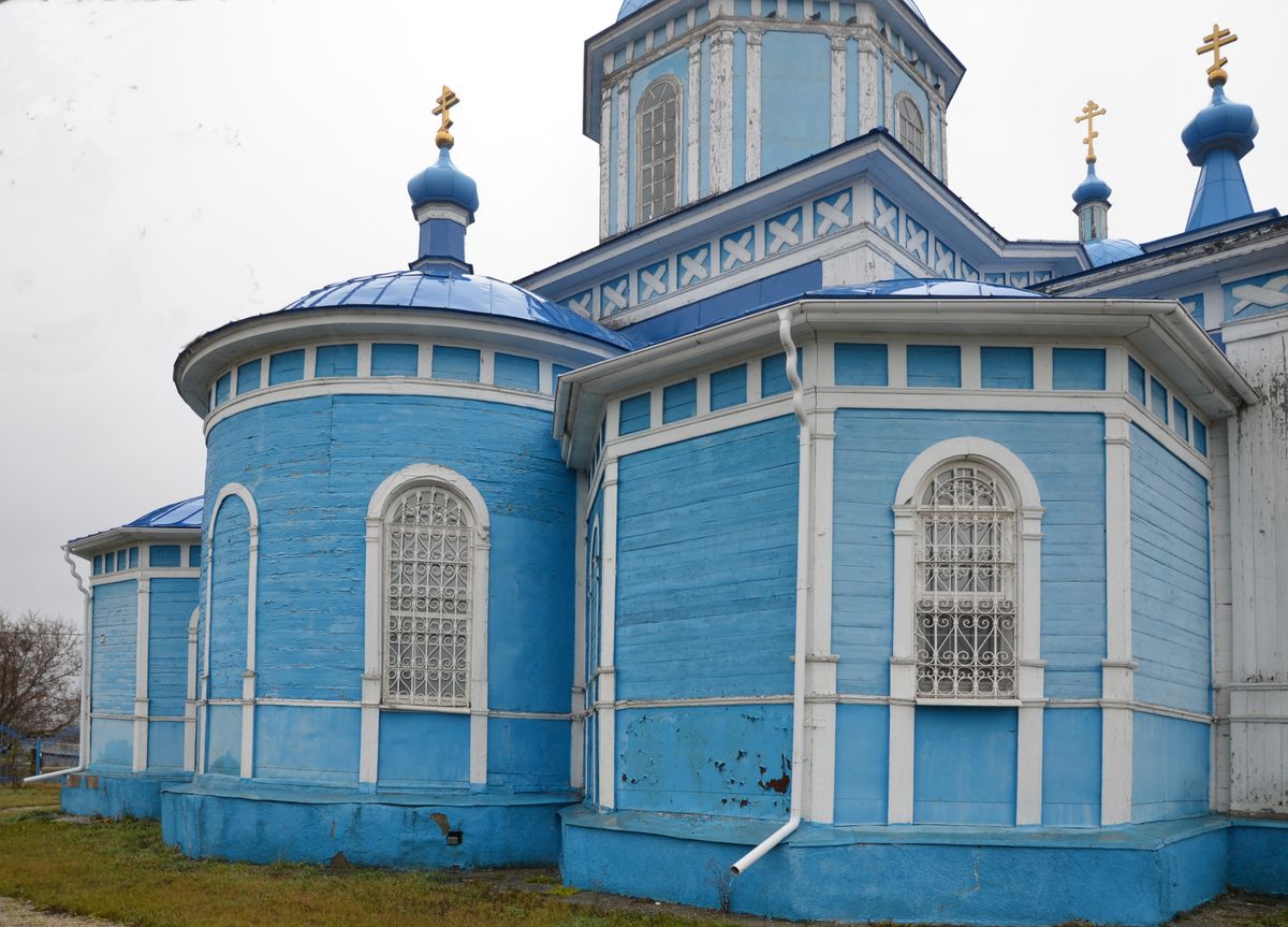 архитектурные детали. Церковь Покрова Пресвятой Богородицы, Волчанка (Красноармейский район, Самарская область)