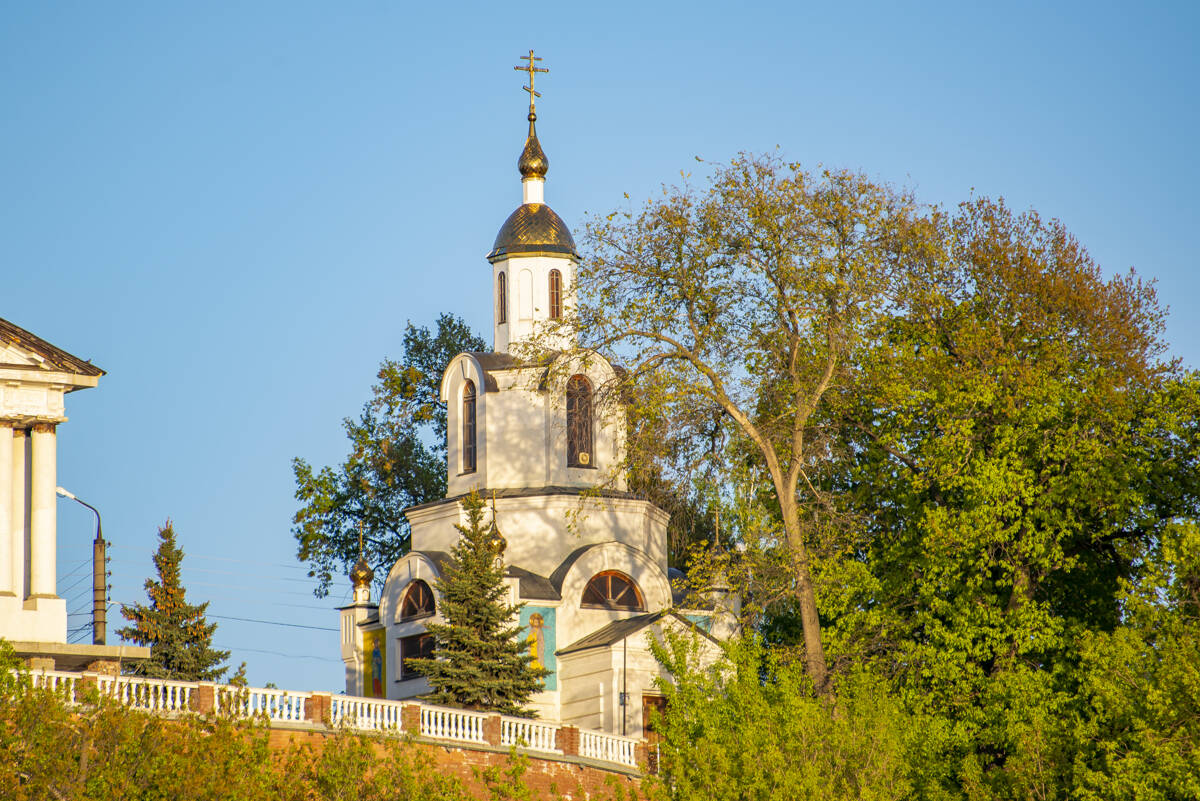 Часовня Пантелеимона Целителя при санатории им. Чкалова, Самара (Самара, город, Самарская область). фасады