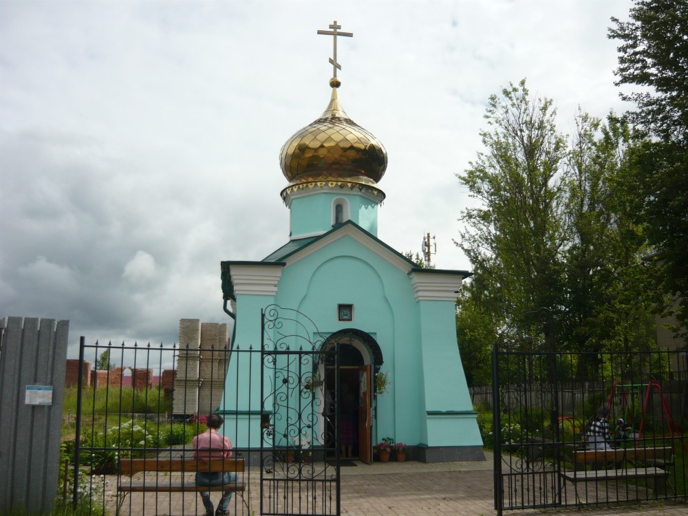 Смоленск. Часовня Всех Смоленских святых. фасады, Службы пока проходят в часовне,при будущем храме.