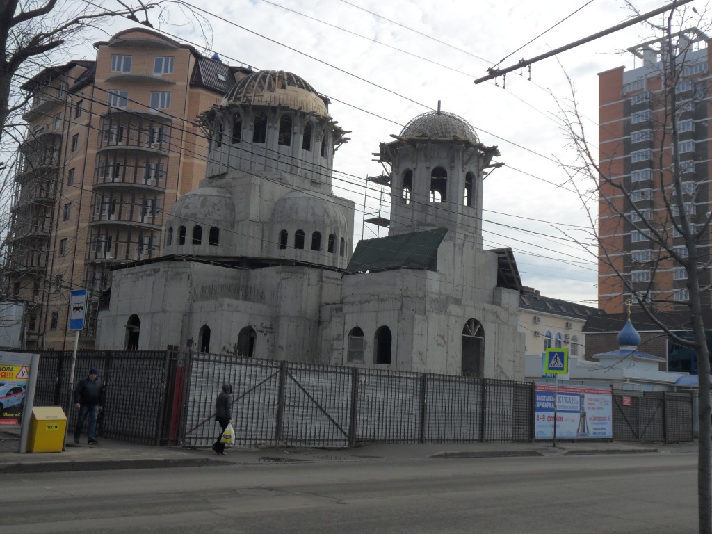 Церковь Пантелеимона Целителя при больнице №1 (временная), Краснодар (Краснодар, город, Краснодарский край). документальные фотографии