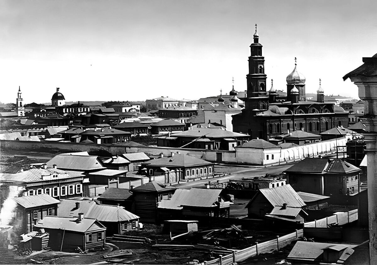 Спасский женский монастырь, Ульяновск (Ульяновск, город, Ульяновская область). архивная фотография, Фото 1890-х гг.