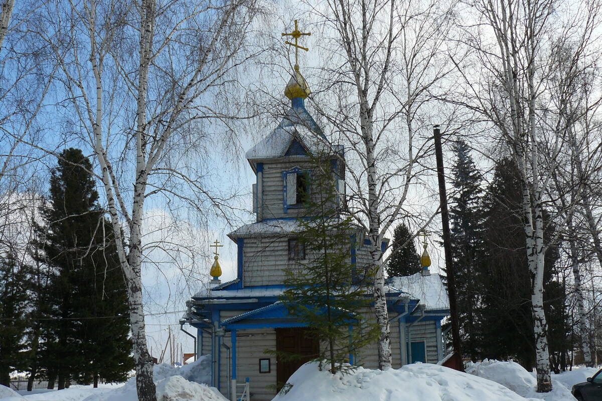 Церковь Покрова Пресвятой Богородицы, Моряковский Затон (Томский район, Томская область). фасады