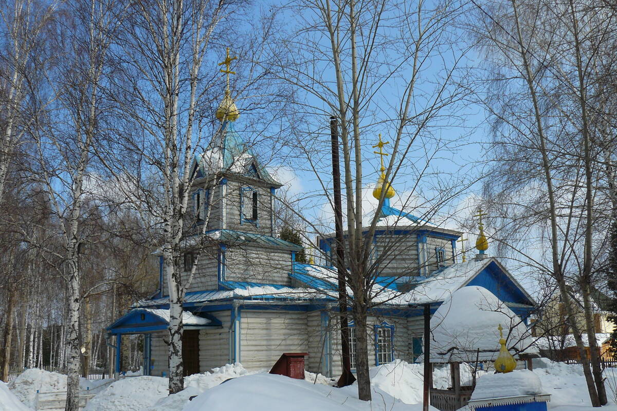 Церковь Покрова Пресвятой Богородицы, Моряковский Затон (Томский район, Томская область). фасады