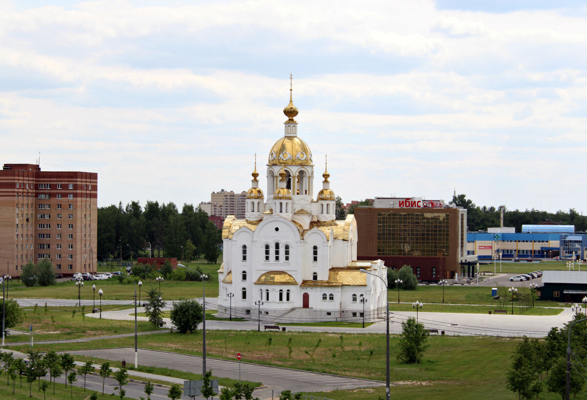 Церковь Всех Святых, в земле Российской просиявших, Ступино (Ступинский городской округ, Московская область). фасады