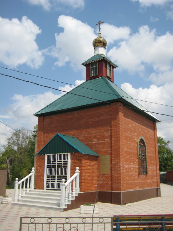 Часовня Воскресения Христова, Воскресенский (Анапа, город, Краснодарский край). общий вид в ландшафте
