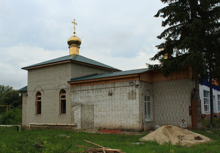 Церковь Серафима Саровского, Междуреченск (Сызранский район, Самарская область). общий вид в ландшафте